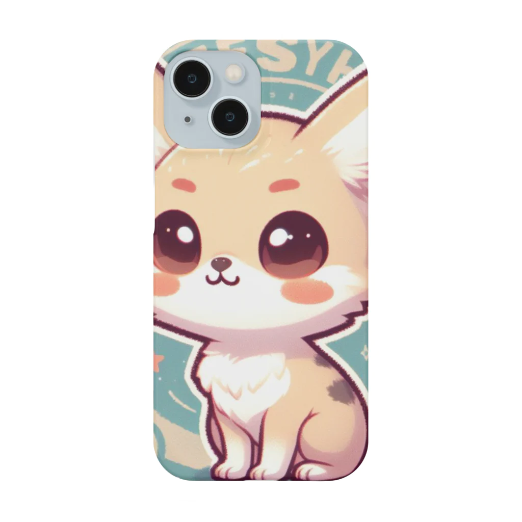 ゆうちゃんNFTいいねの耳長が可愛いフェネックちゃん Smartphone Case