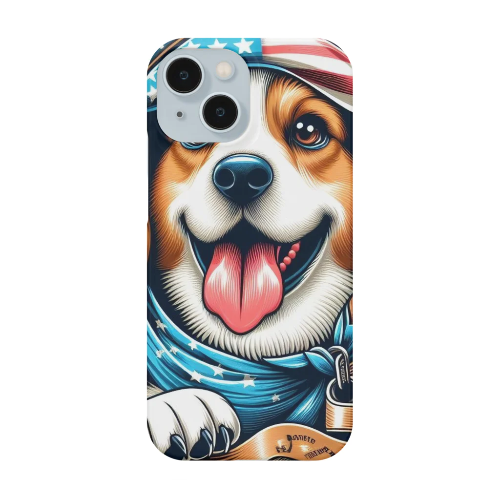 a.t.storeのアメリカンな犬 Smartphone Case