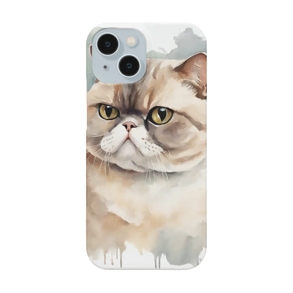 yae_8の猫　ストリートアート風 Smartphone Case