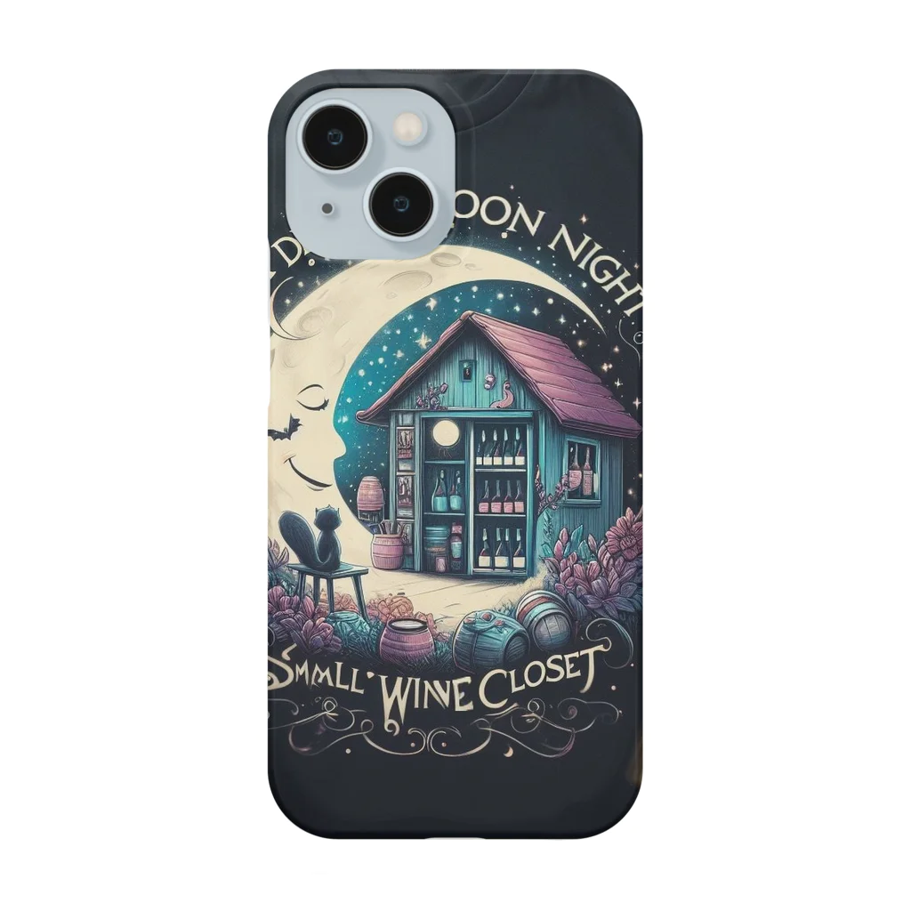 MOONY'S Wine ClosetのA Dreamy moon night Smartphone Case