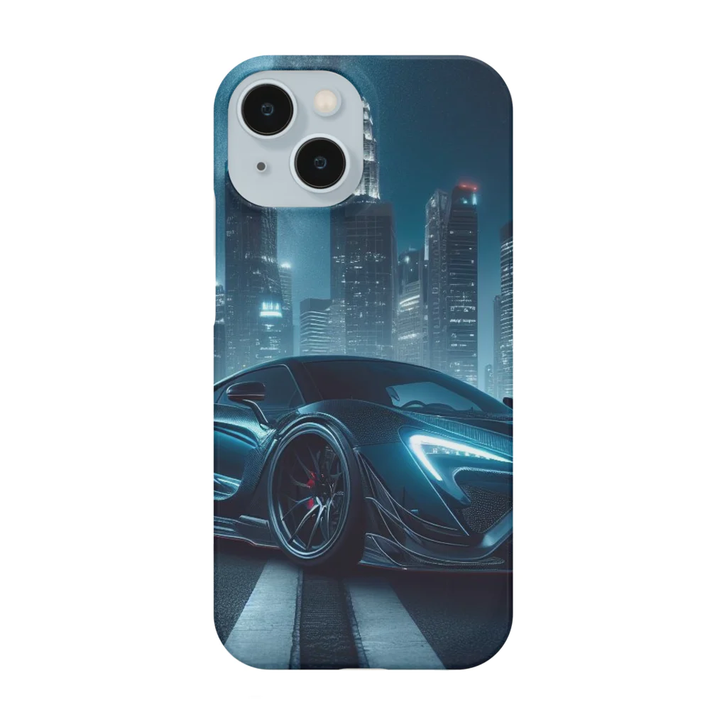 556わーくすのスポーツカーと夜景② Smartphone Case