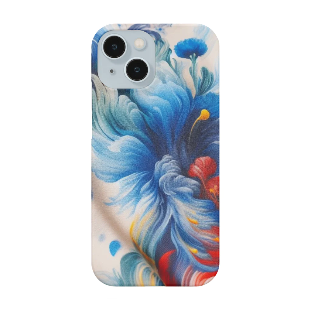 森のひよこさんshopの芸術スリスリくん Smartphone Case