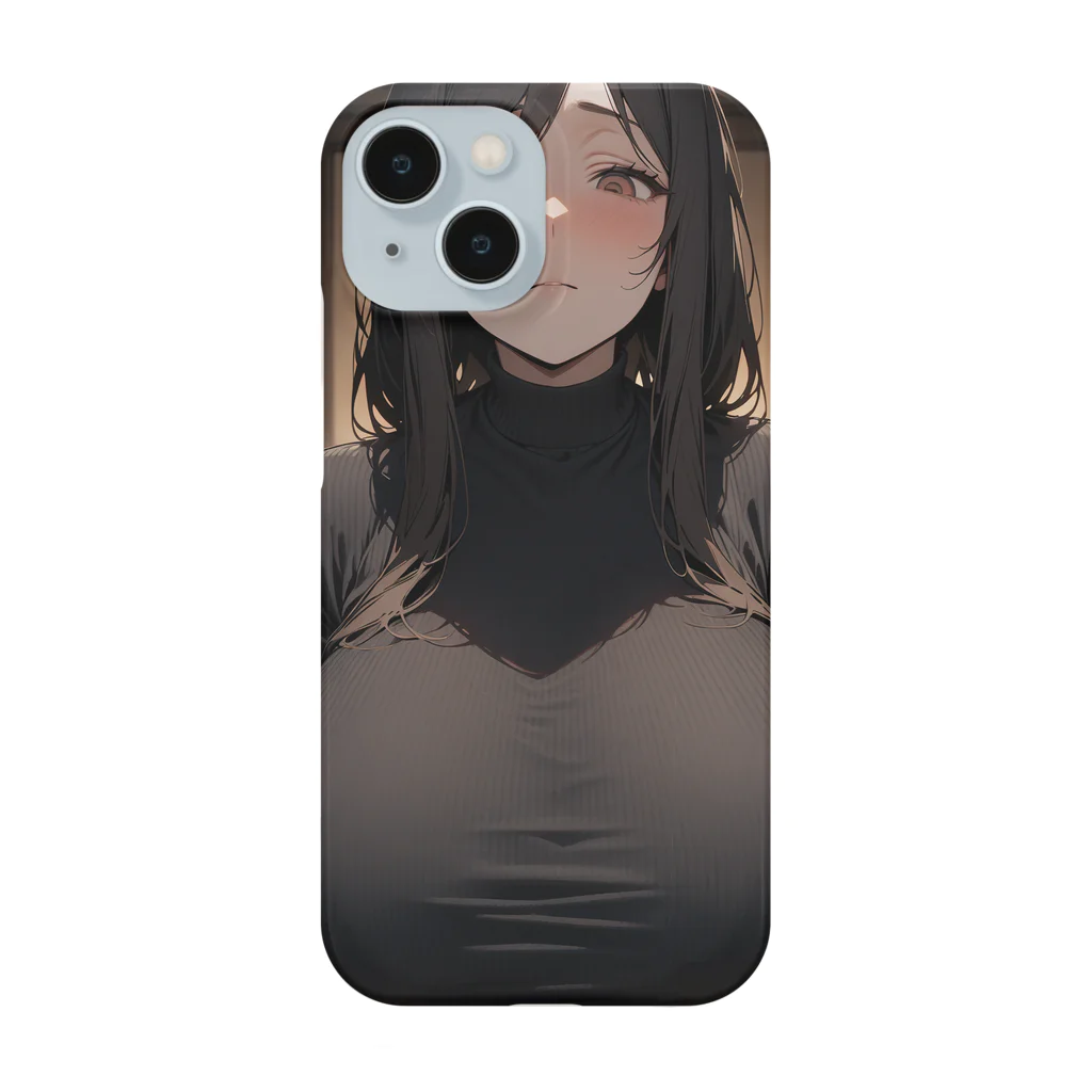 名前募集中の見ててくれる巨乳のお姉さん① Smartphone Case