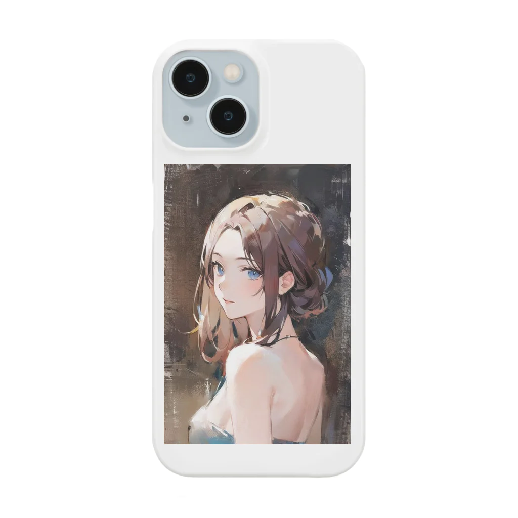 恋愛ヒントブックの見返り美人 Smartphone Case