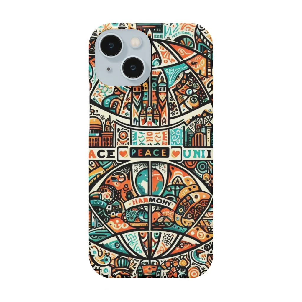 オムラーのPEACEな地球 Smartphone Case