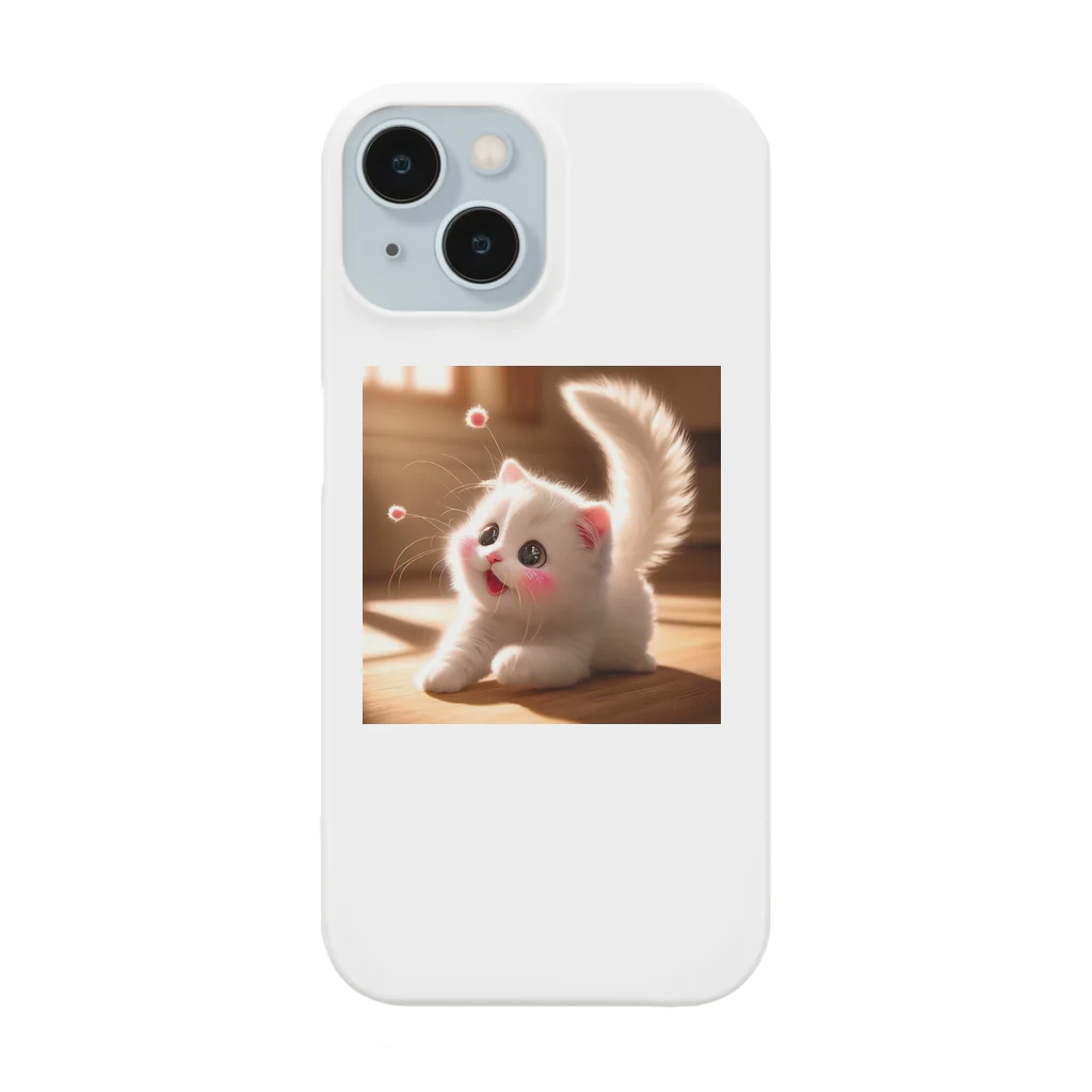 SAKUKOBAの頬紅をしたような可愛い子猫SAKUCAT Smartphone Case