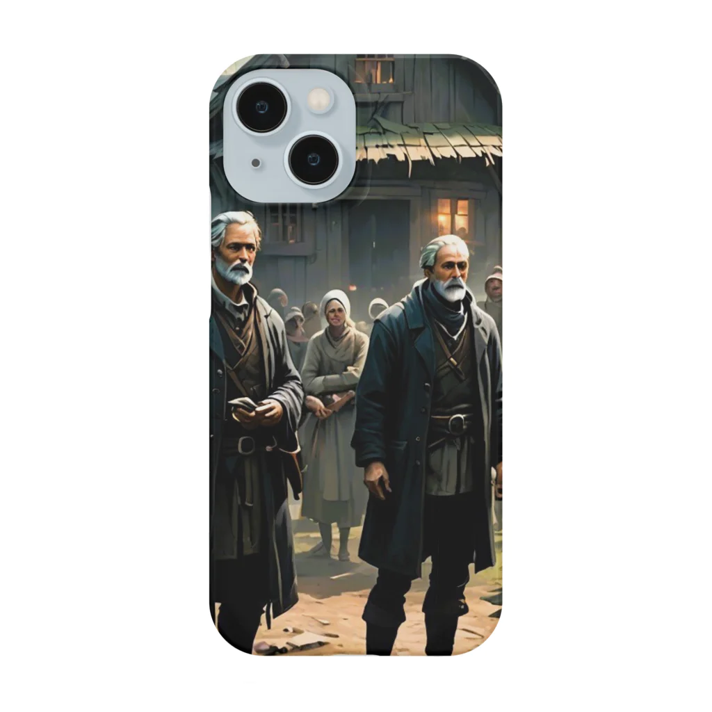 studio eizoの村人がミリタリーファッションに変身！ Smartphone Case