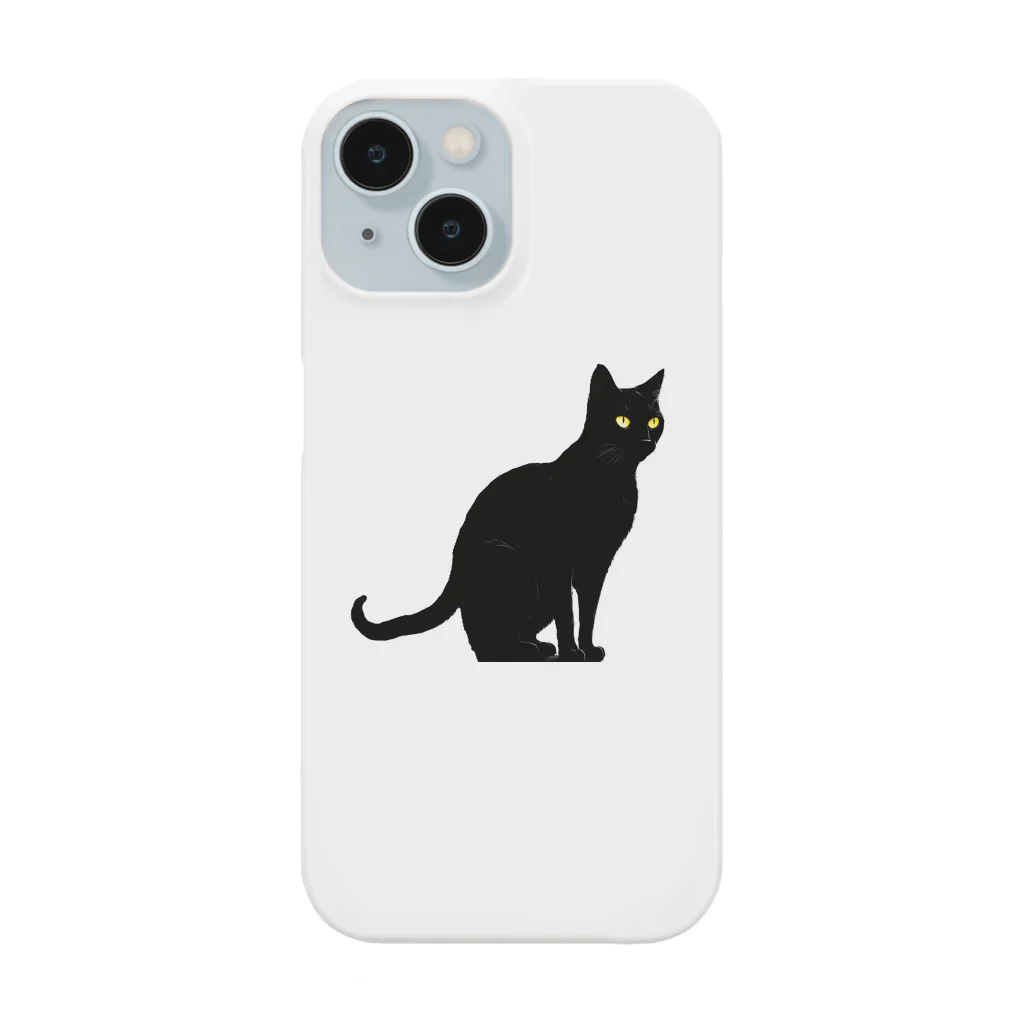 studio eizoの黒猫の思い (=^・^=) Smartphone Case