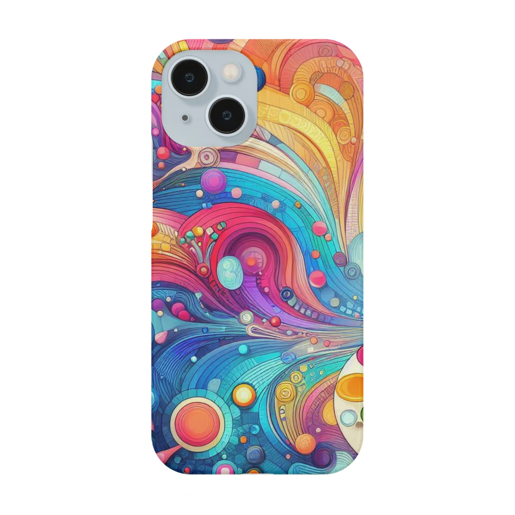 ぼむぼむのcolorful infinite Smartphone Case