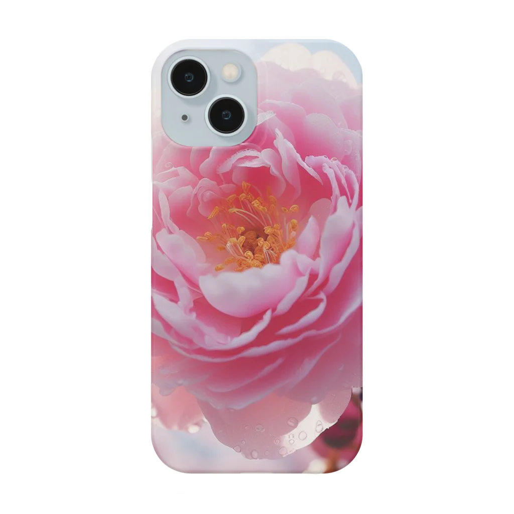 su-toの4月11日の誕生花　八重桜(牡丹桜) Smartphone Case