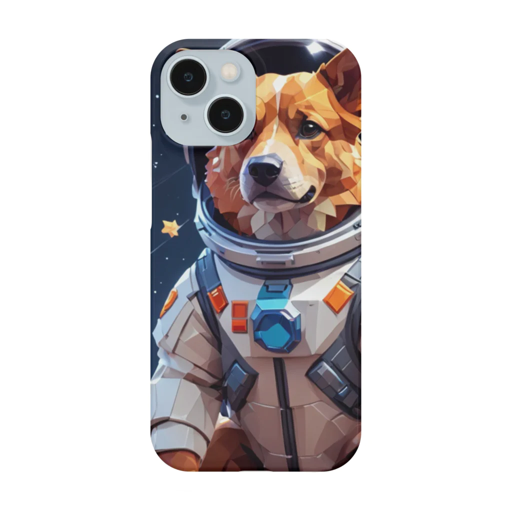 DOTTAの宇宙犬 スマホケース