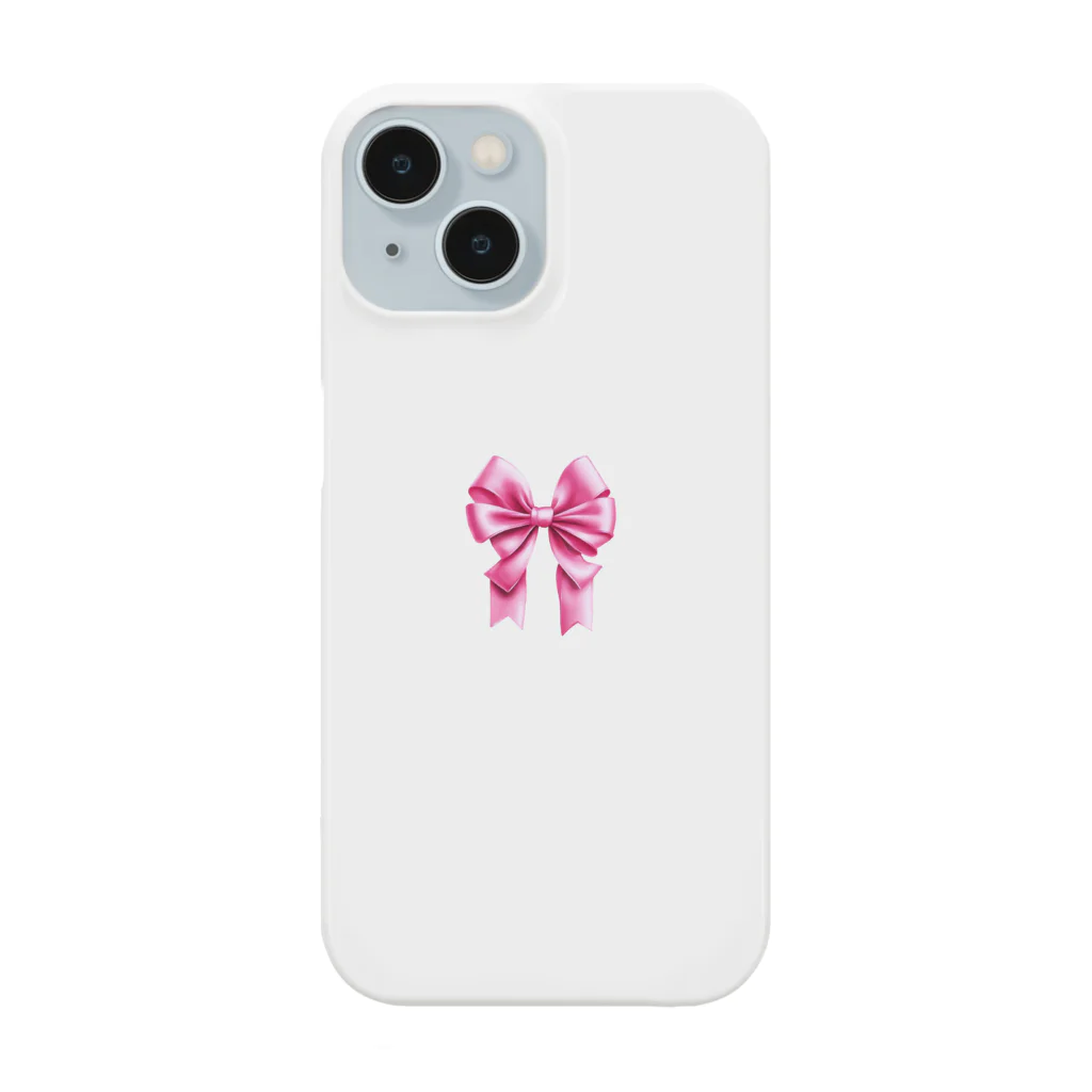 AI Girls Creationのリボンとピンク💖 Smartphone Case