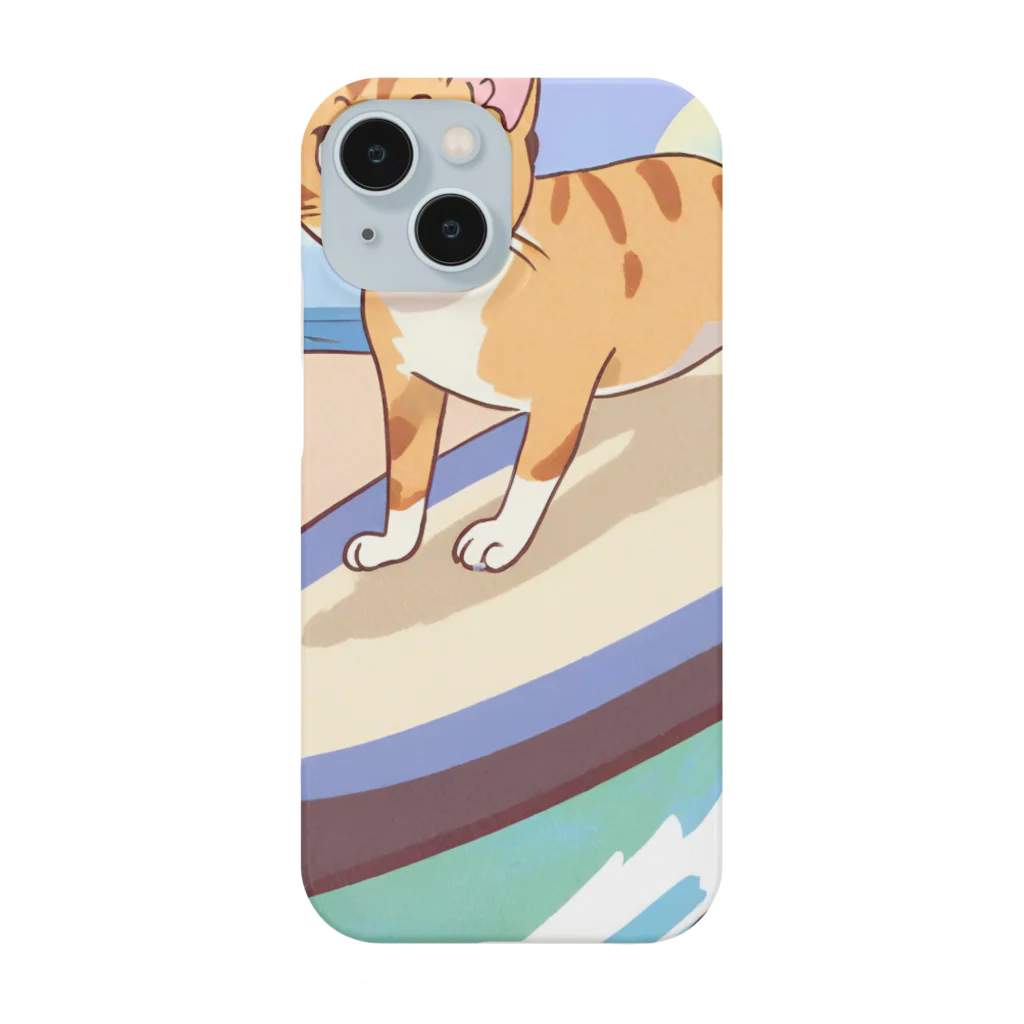 ショップたかぞーの波乗りネコ Smartphone Case