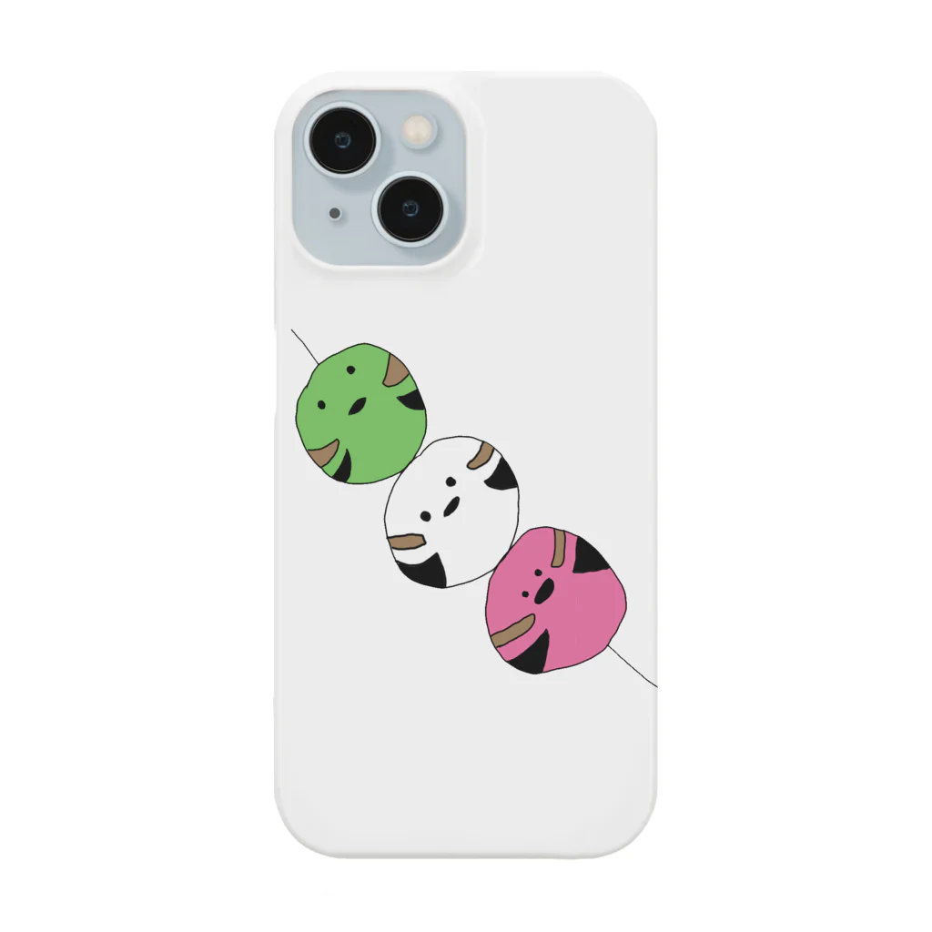 holly_birdsの【ばーず】シマエナガ団子 Smartphone Case