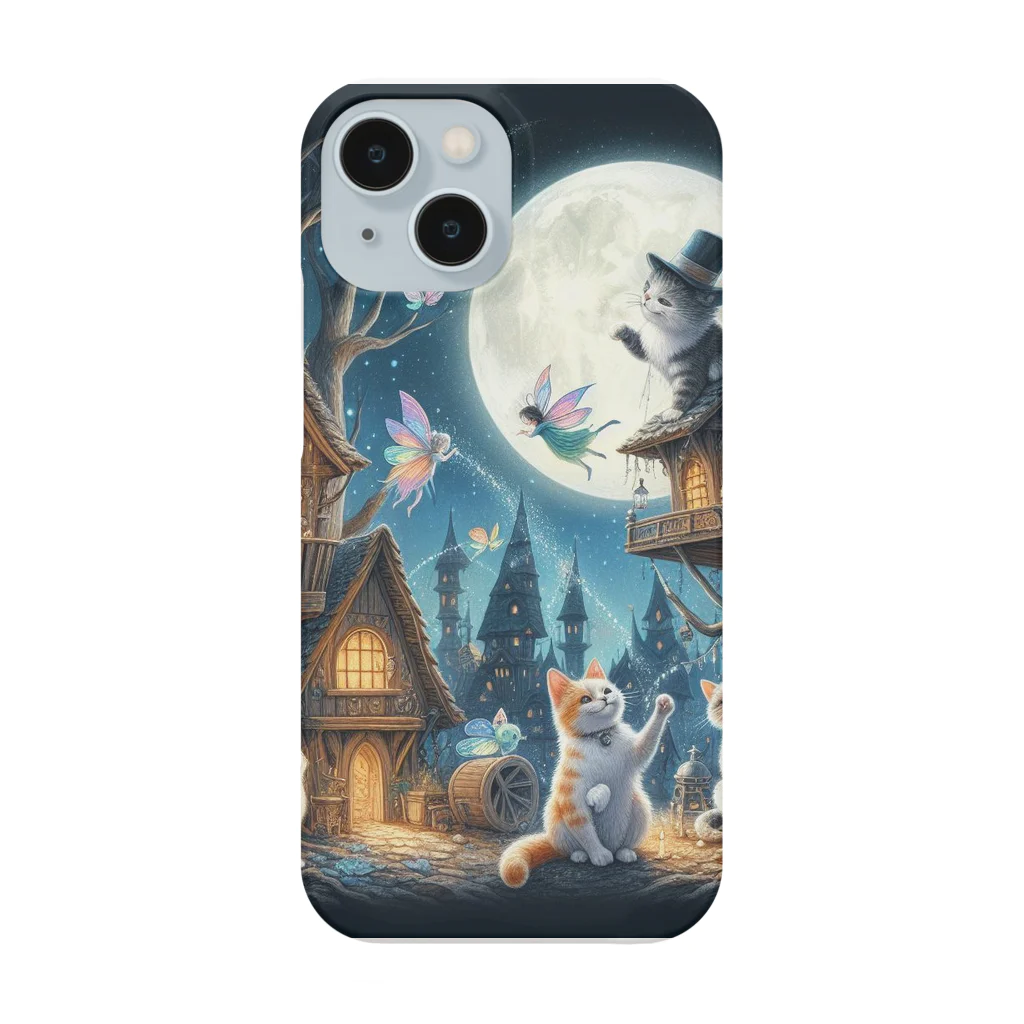 JAMnano1837の猫と妖精の暮らす世界 Smartphone Case