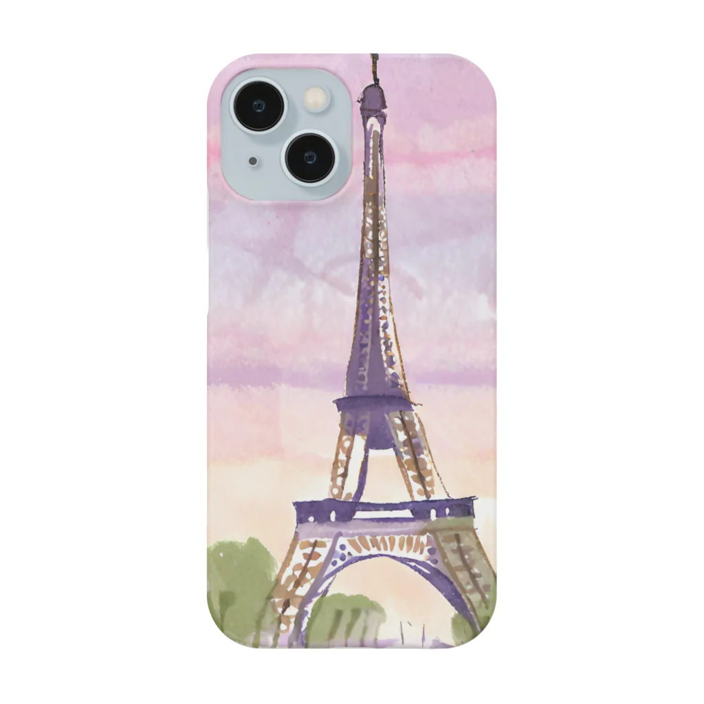 m/okのパリの街並み🗼グッズ Smartphone Case