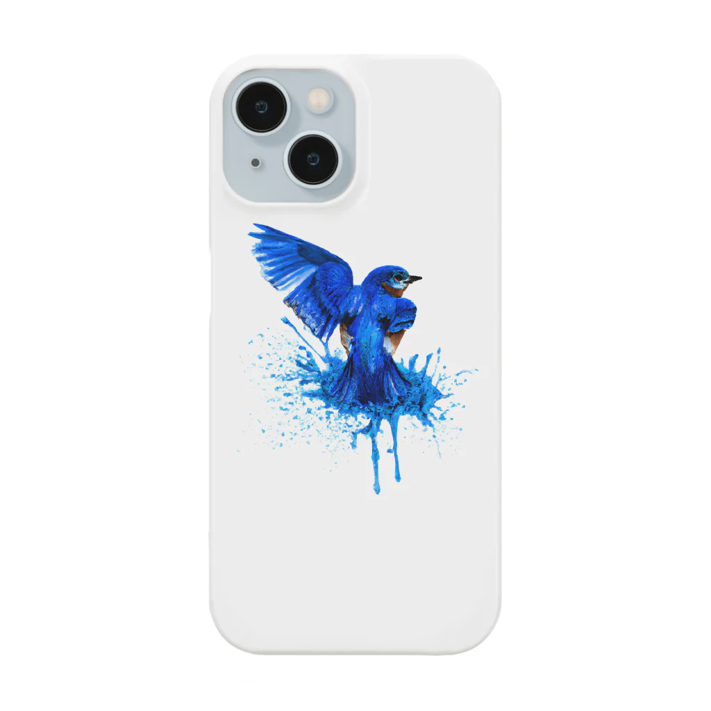 Pashari-ArtsのBlue Bird Smartphone Case