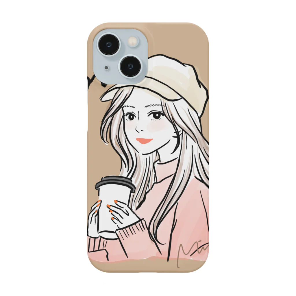 mina_designのコーヒー Smartphone Case