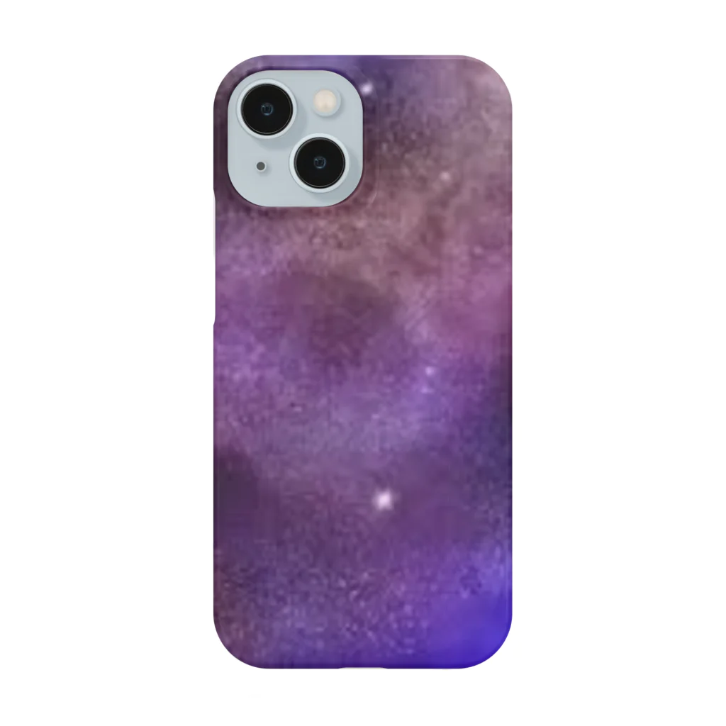 ♃ JupiterのPURPLE SPACEシリーズ Smartphone Case