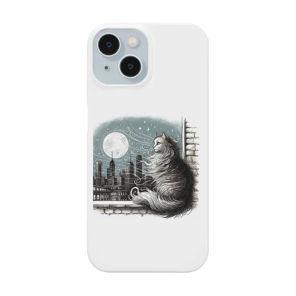 ネコネコの窓際のねこ Smartphone Case