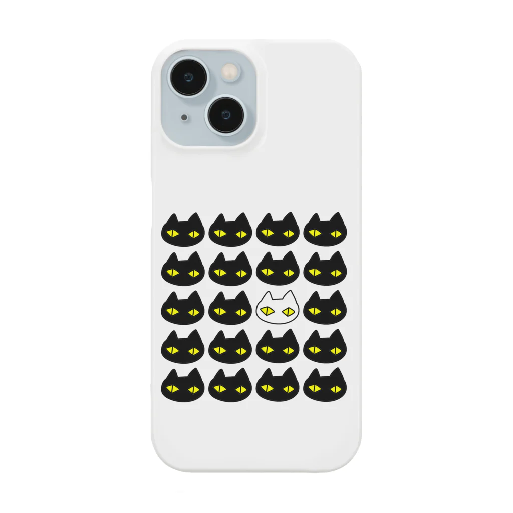 F2 Cat Design Shopの黒猫ボディーガード 001 Smartphone Case
