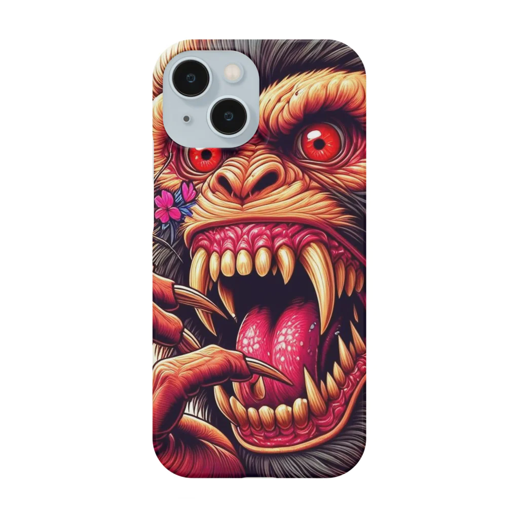 popotaro_のmonkey Smartphone Case