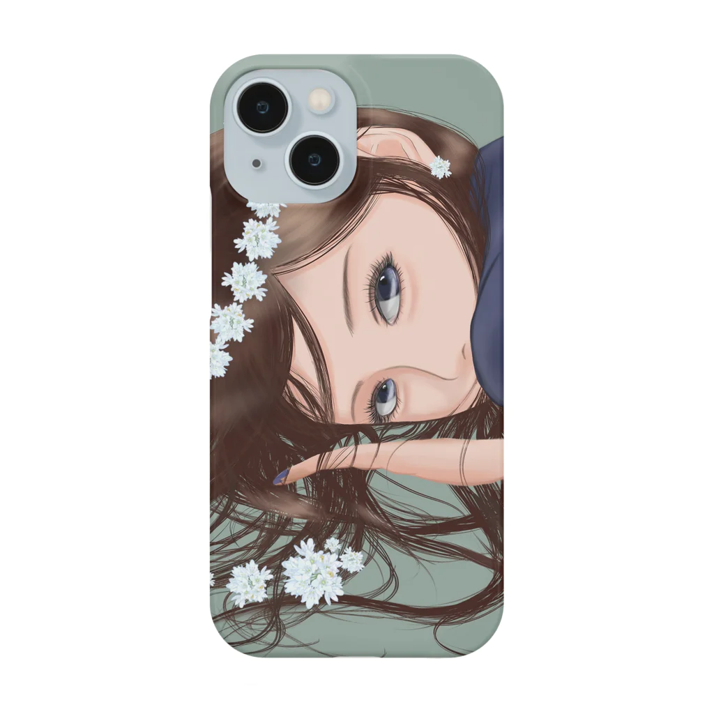 tea partyの花かんむり Smartphone Case