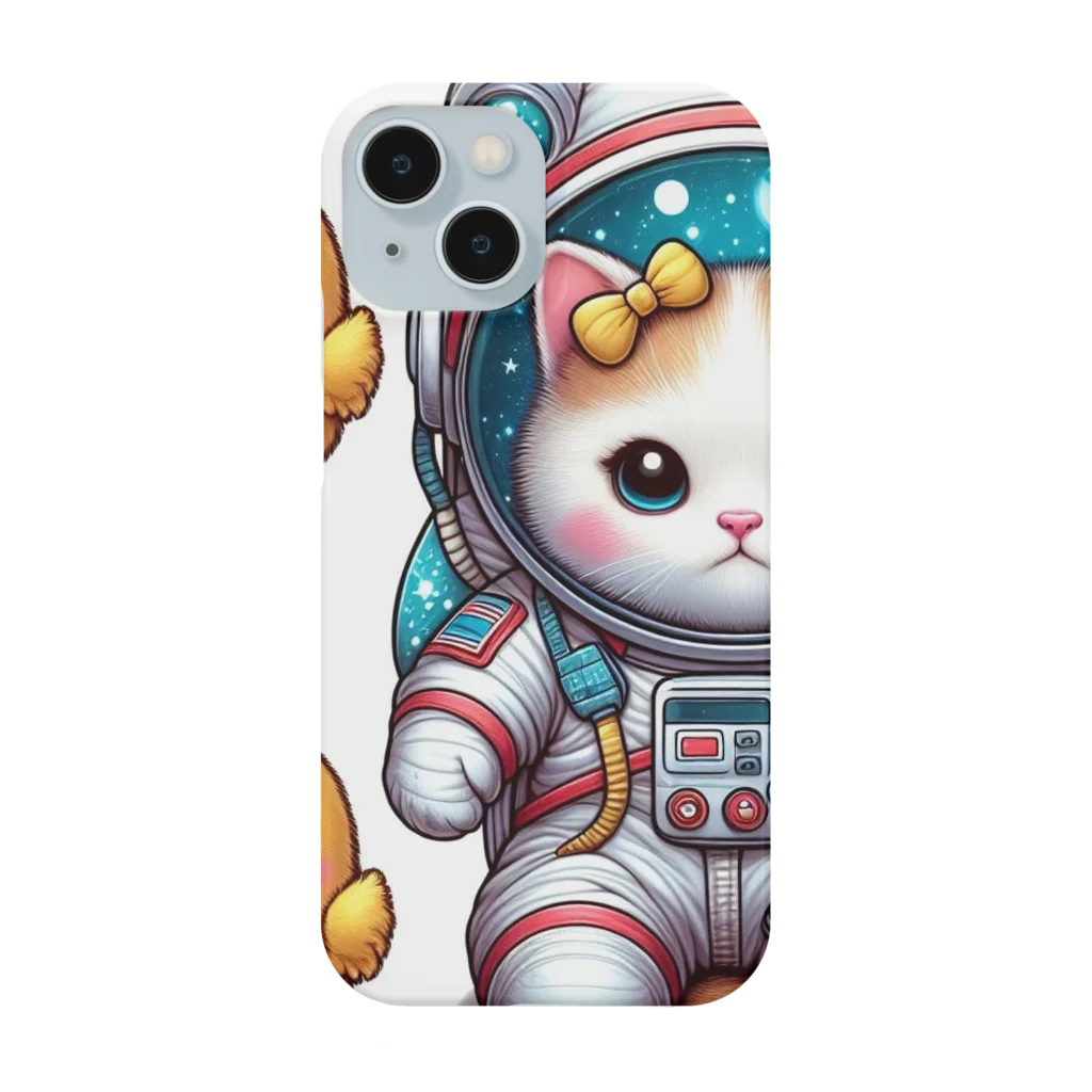 ichi_cocoのスペースキティ スマホケース