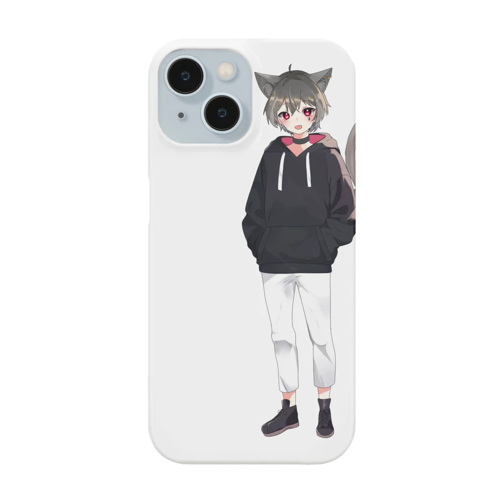 変異猫アダムグッズの変異猫アダム立ち絵 Smartphone Case