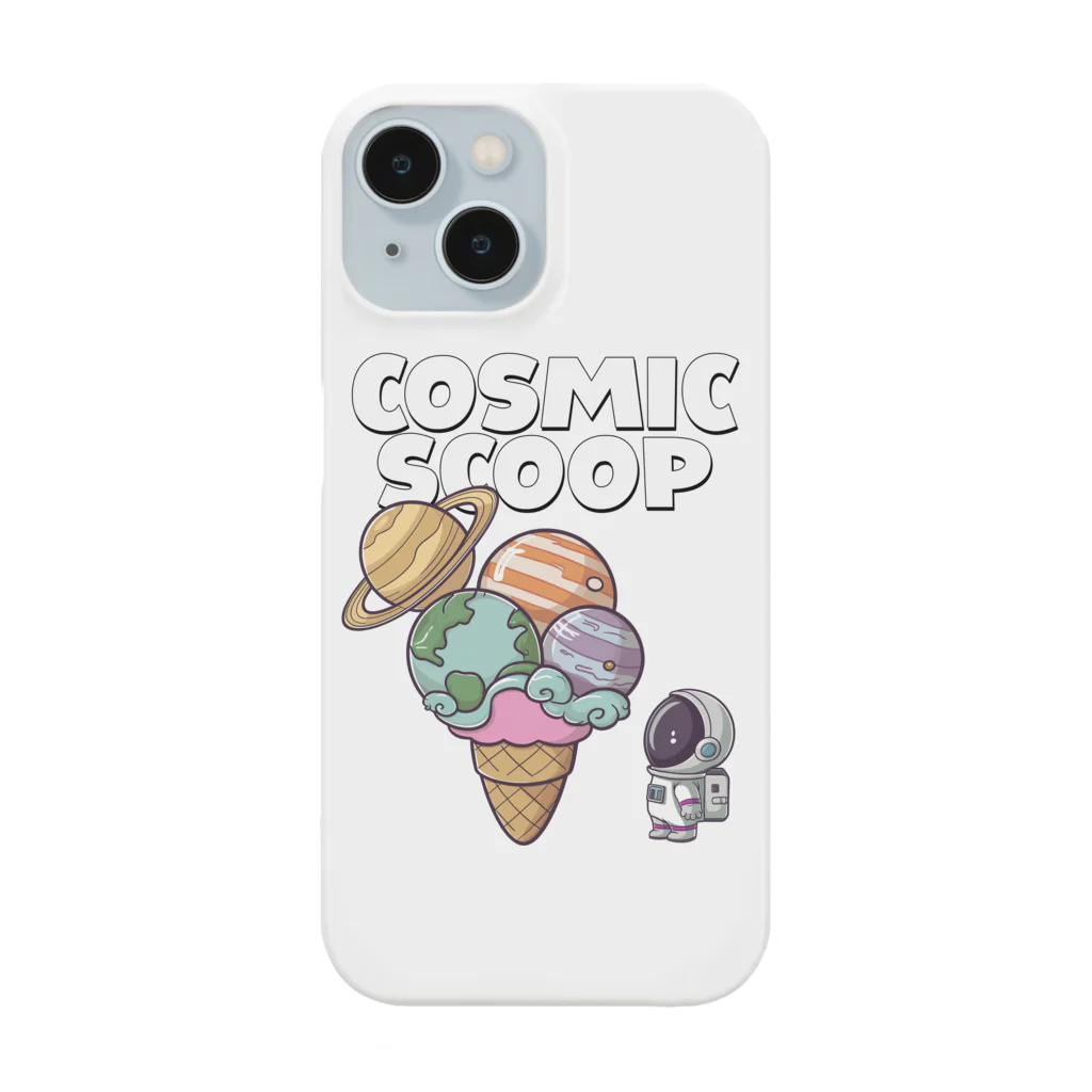 Stylo Tee Shopの宇宙ようなでかスクープ Smartphone Case