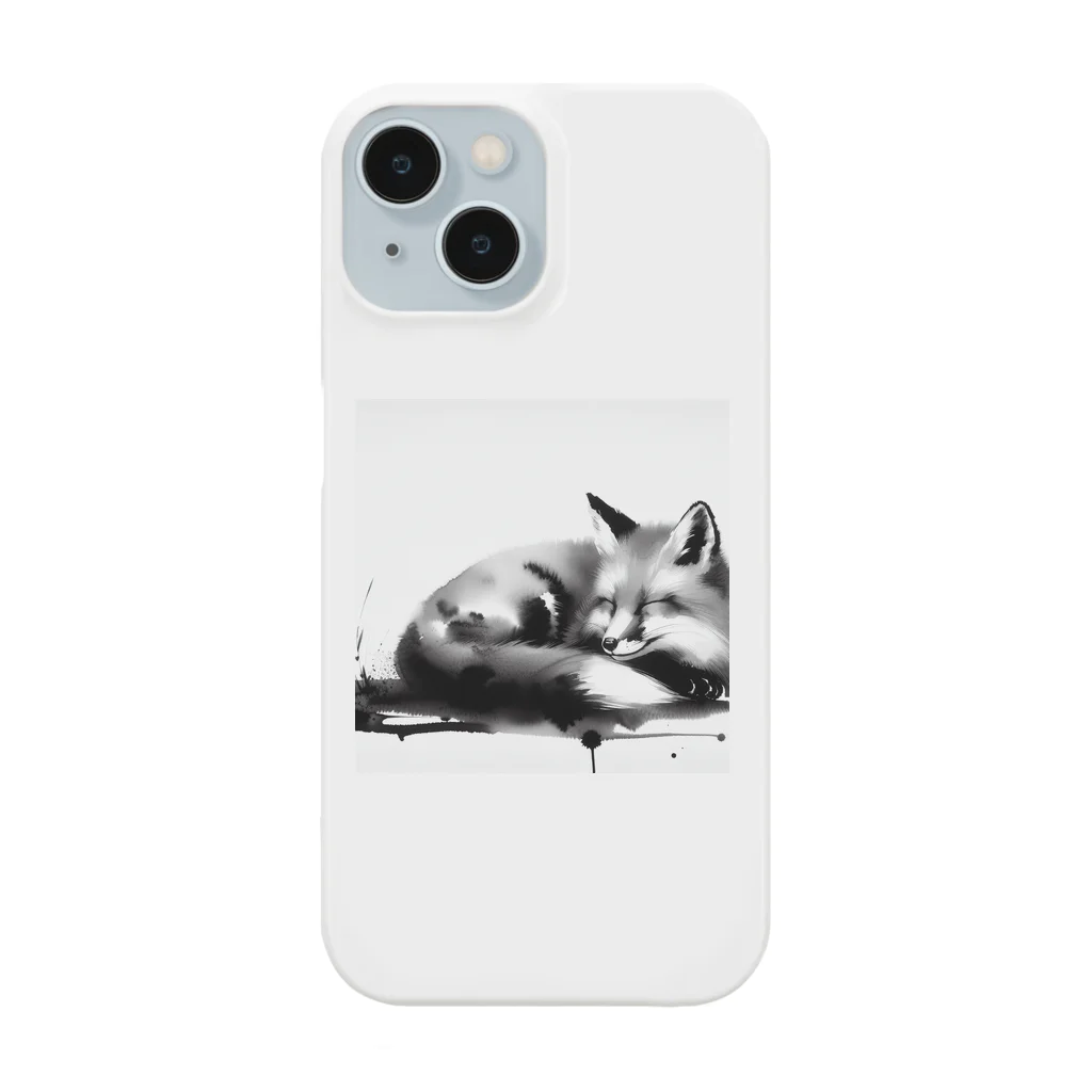 桃野天然水の眠る　狐 Smartphone Case