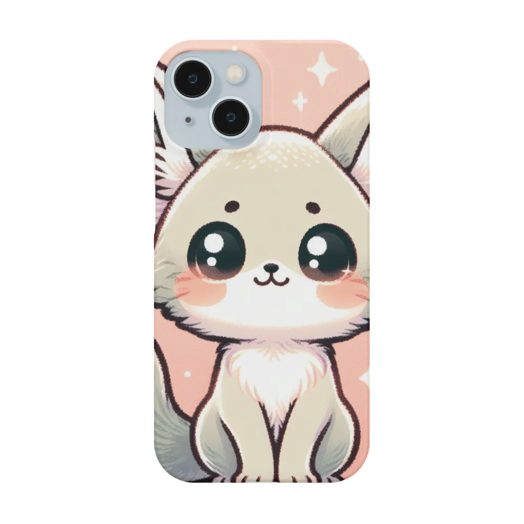 ゆうちゃんNFTいいねの耳長フェネックちゃん21 Smartphone Case