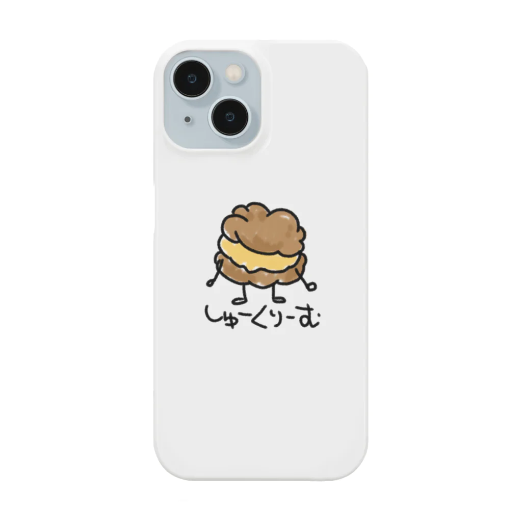 しなもるびゅっふぇのしゅーくりーむ(かすたーど) Smartphone Case