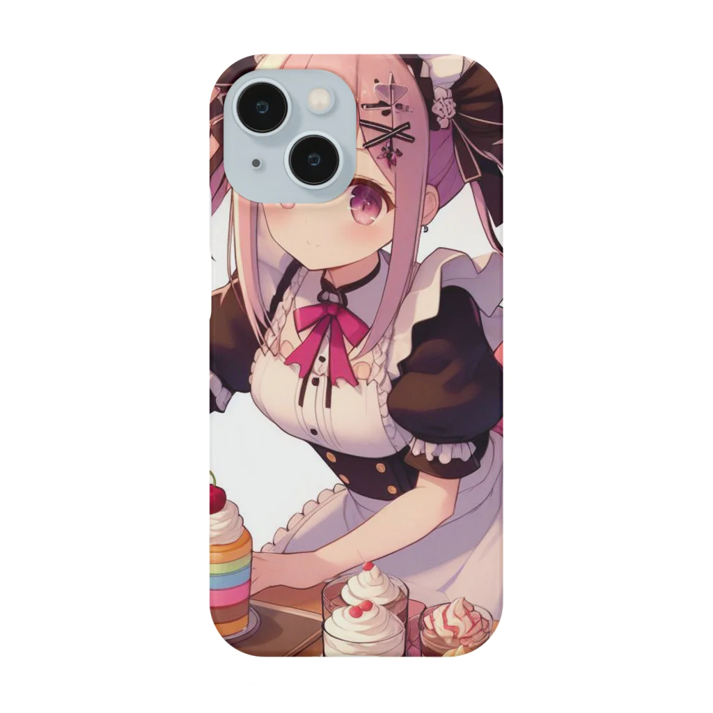 kei-1818のお菓子作りのメイドさん Smartphone Case