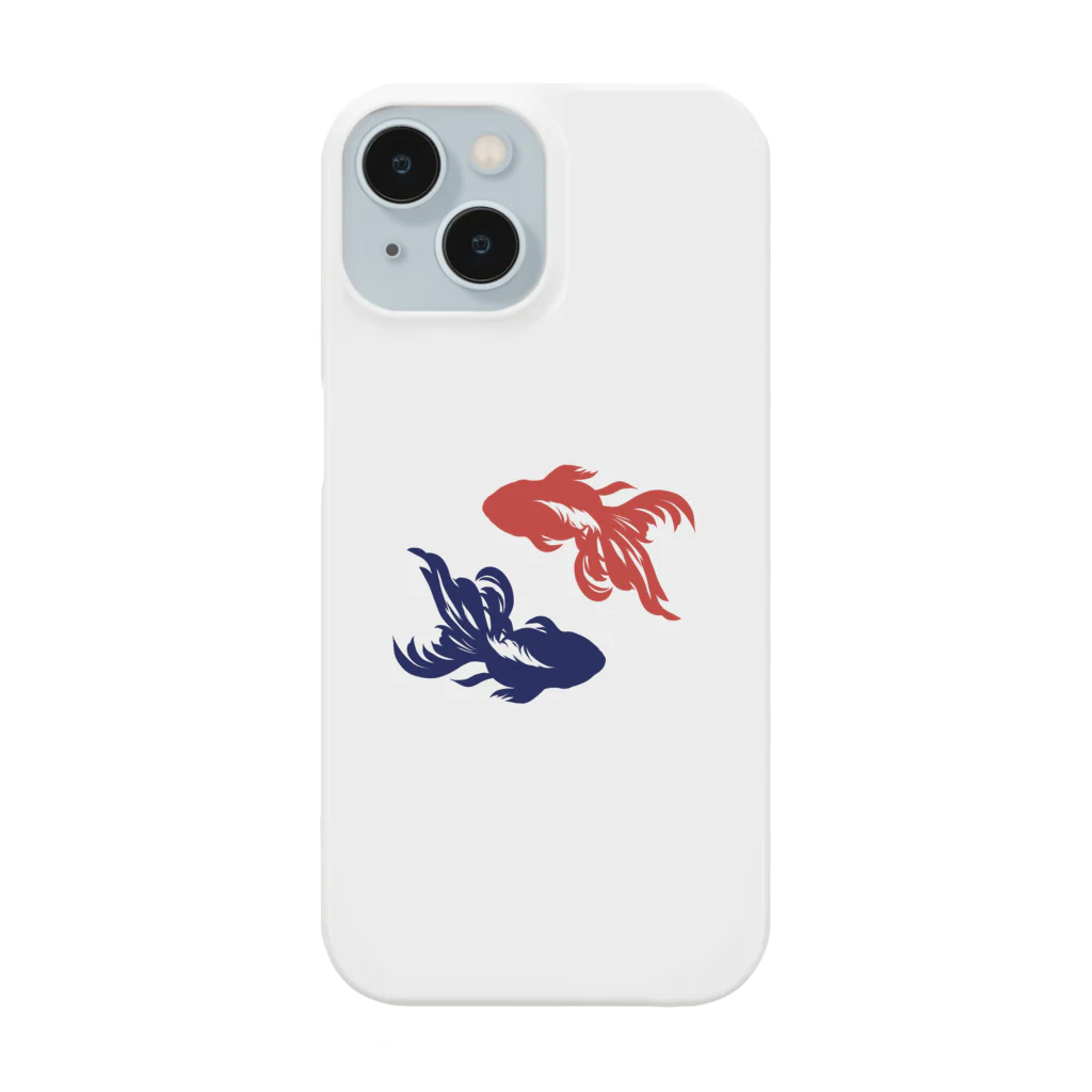 sokabeの和風シルエット金魚 Smartphone Case