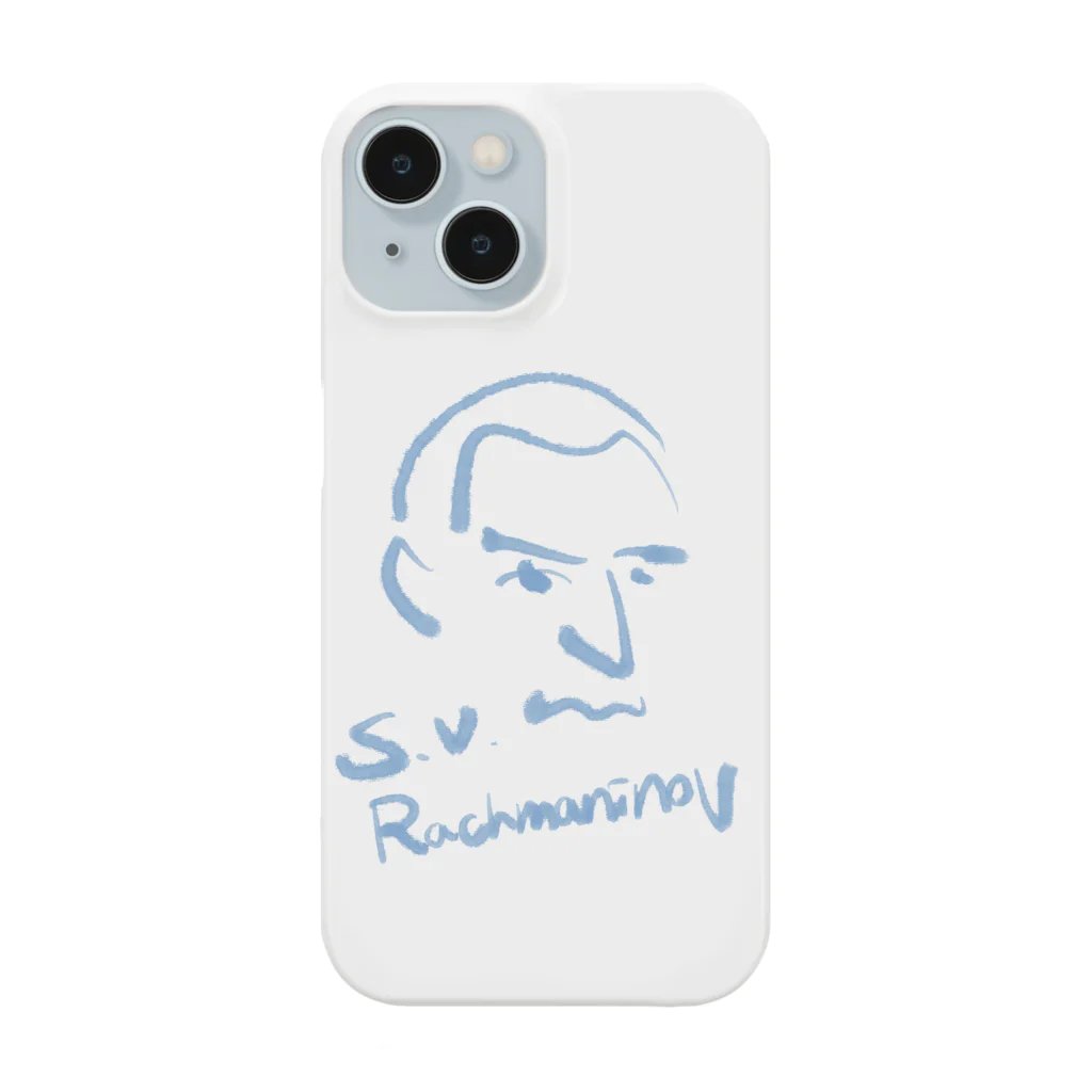 OSHIYOMANのセルゲイ・ラフマニノフ　S.V.Rachmaninov / Rachmaninoff Smartphone Case