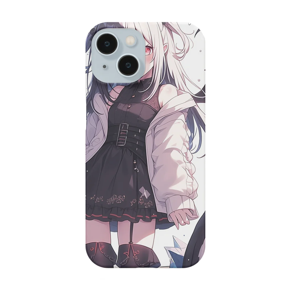 シロクマペンギンの冷極フローズン✕小悪魔ガール Smartphone Case