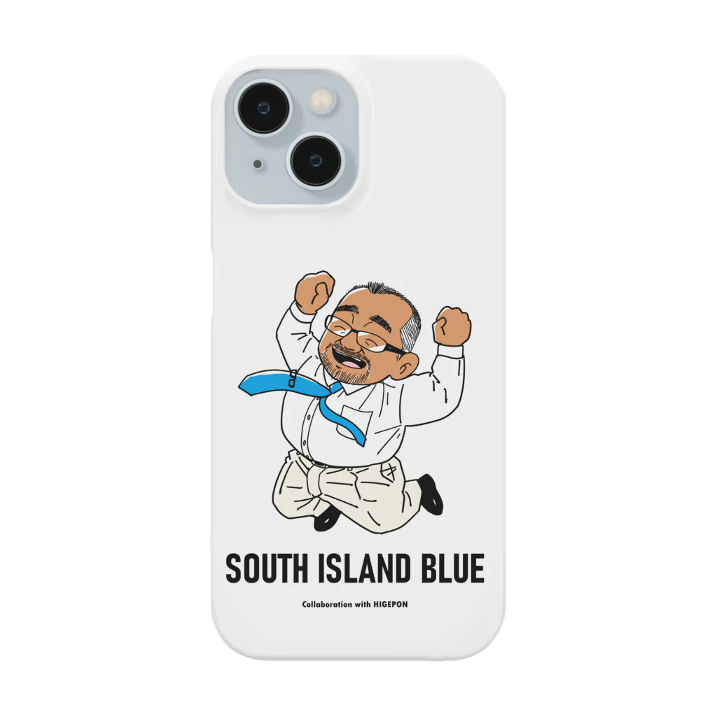 SOUTH ISLAND BLUE 沖縄店の日焼けヒゲポンシリーズ スマホケース