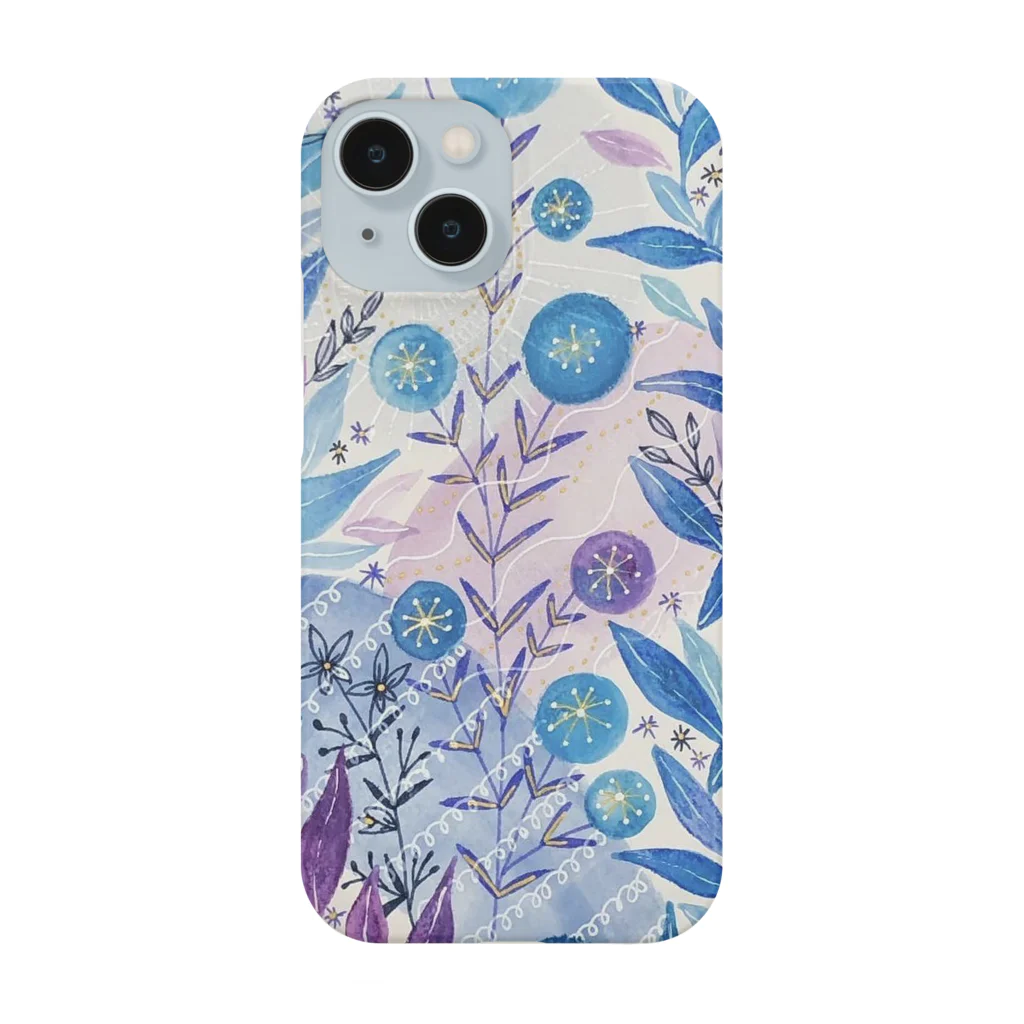 NoenoeMagicのMéli-mélo en Bleu0８ Smartphone Case