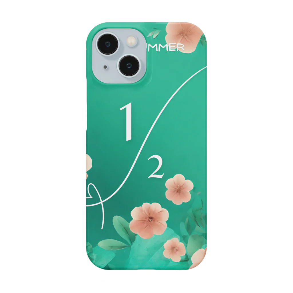 evening-fiveのHALF SUMMER 002 Smartphone Case