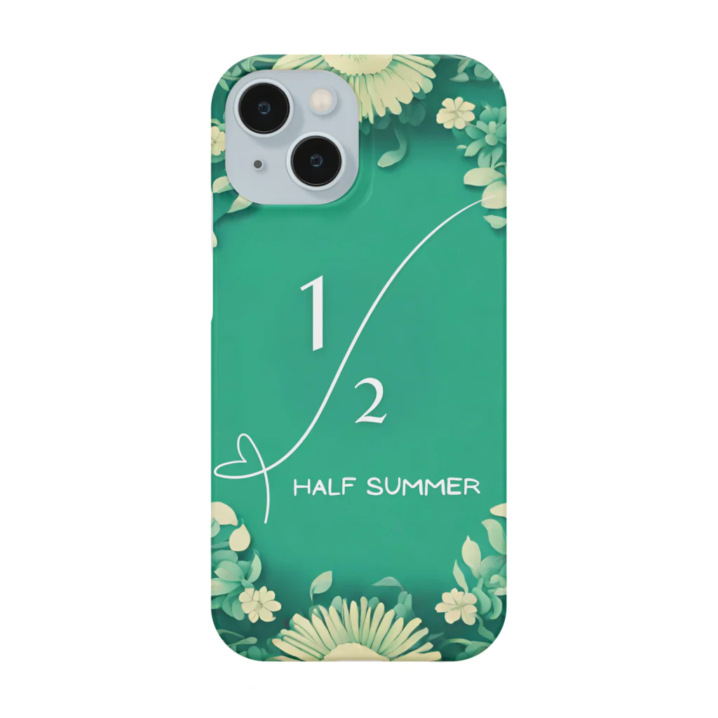 evening-fiveのHALF SUMMER 006 Smartphone Case