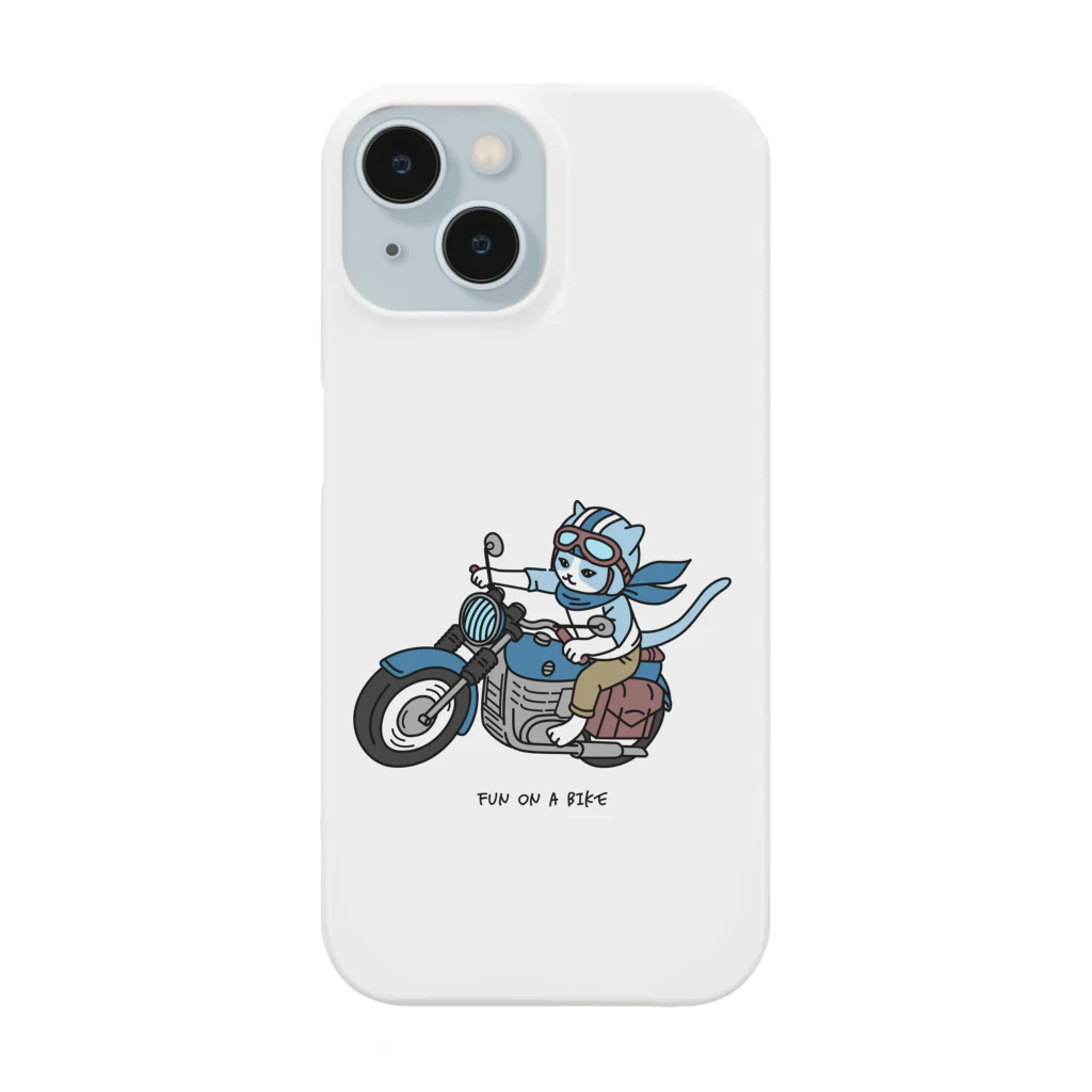 QROOVYのFUN ON A BIKE Smartphone Case