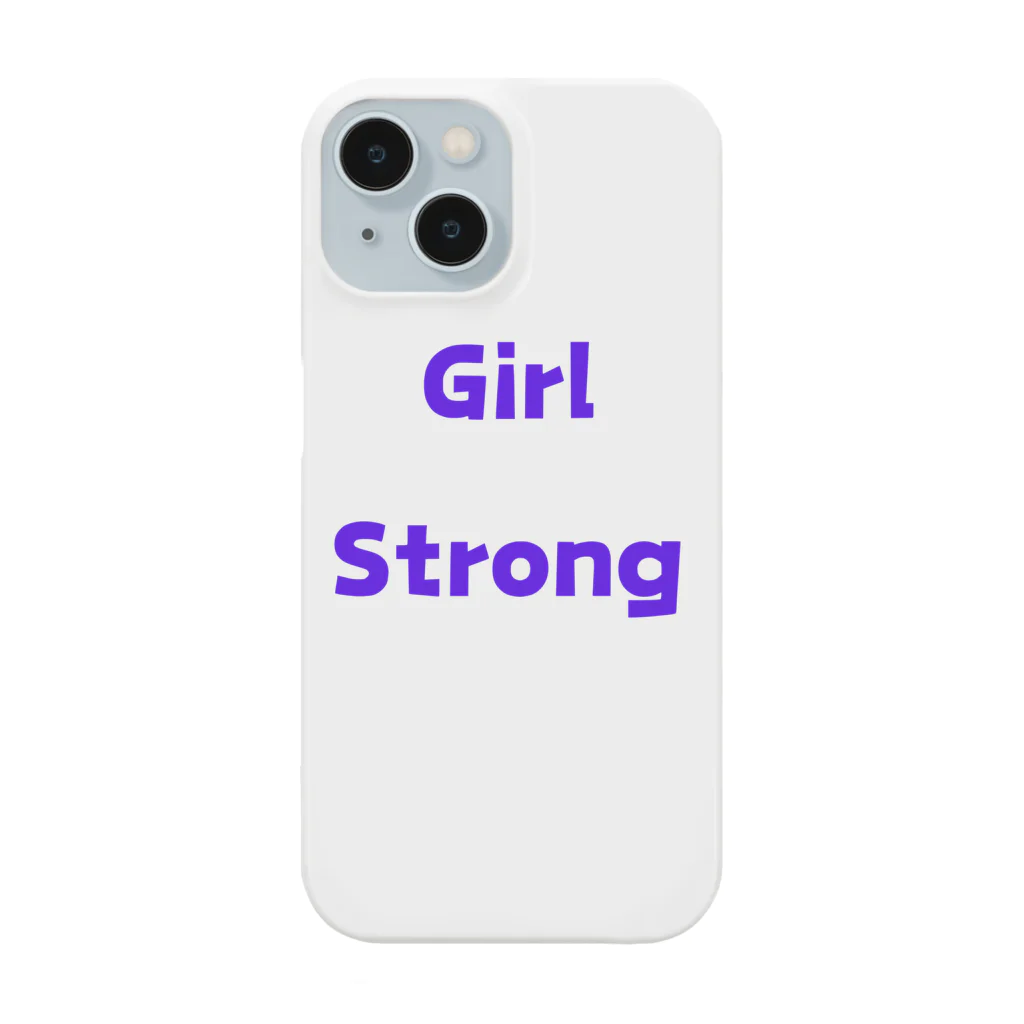 あい・まい・みぃのGirl Strong-強い女性を表す言葉 スマホケース