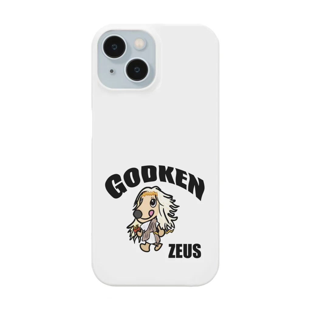 コジコジらんどのGODKEN ZEUS ロゴ有ベーシック スマホケース