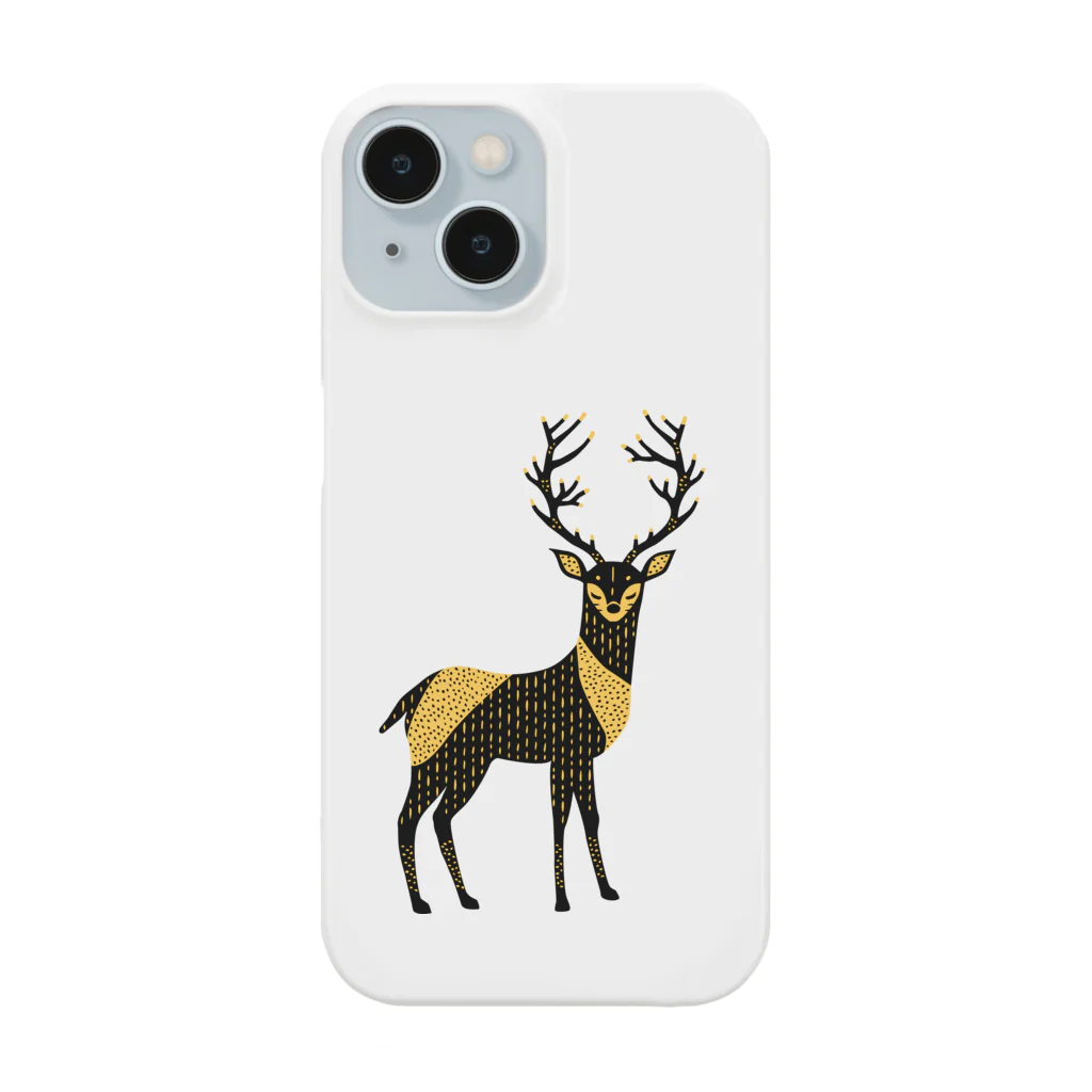 qroovyのイケメン雄鹿さん 2024ver. iPhone Smartphone Case