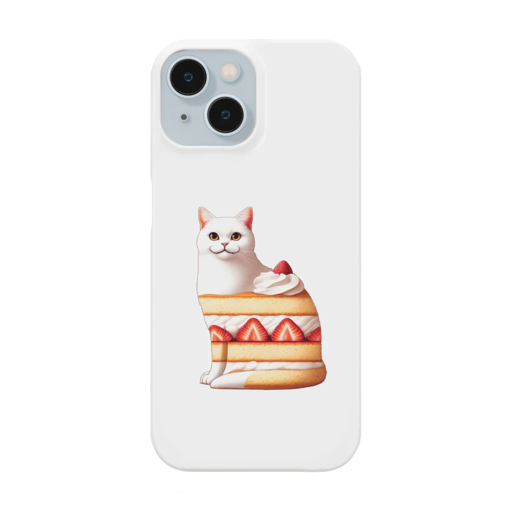 KAYAZoooのショートケーキ猫ちゃん Smartphone Case