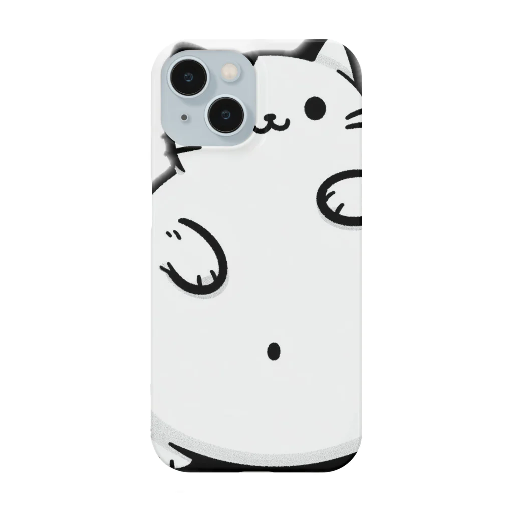 ゆるねこshopのお腹のでてる猫2 Smartphone Case