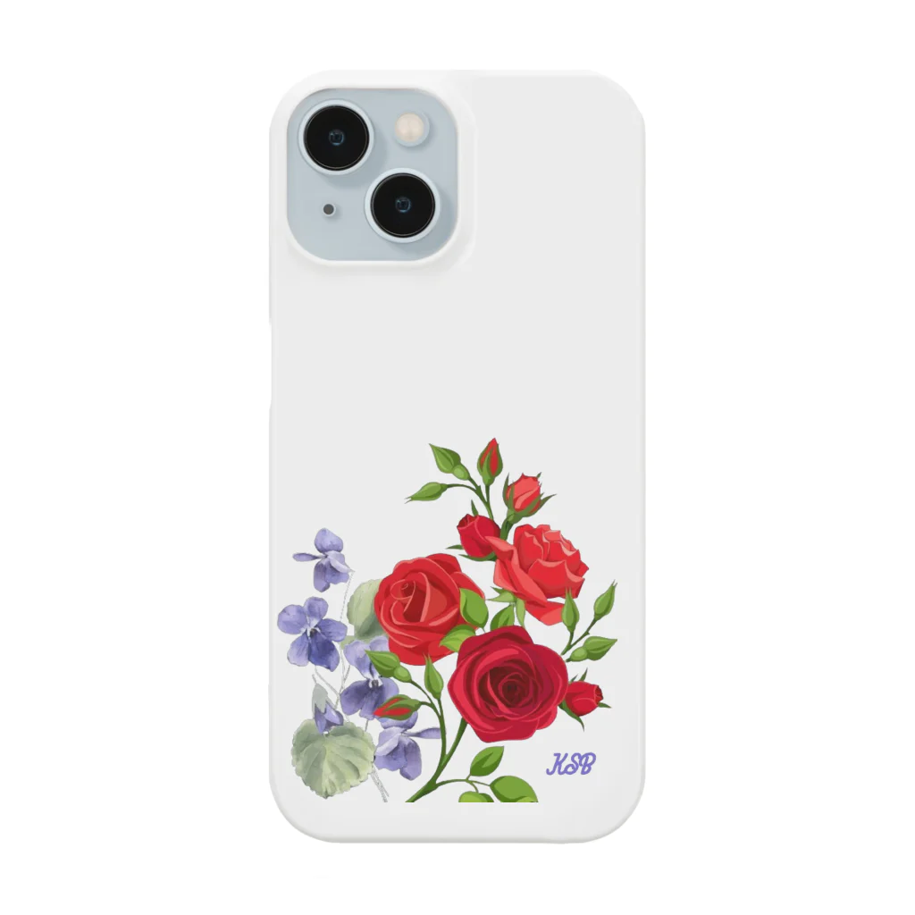 KSBの薔薇とスミレ Smartphone Case