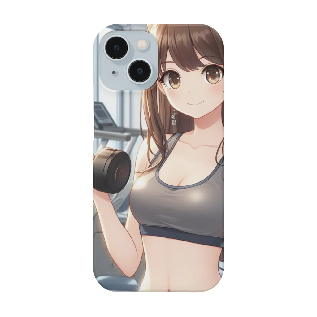 Show Timeの筋トレ女子 Smartphone Case