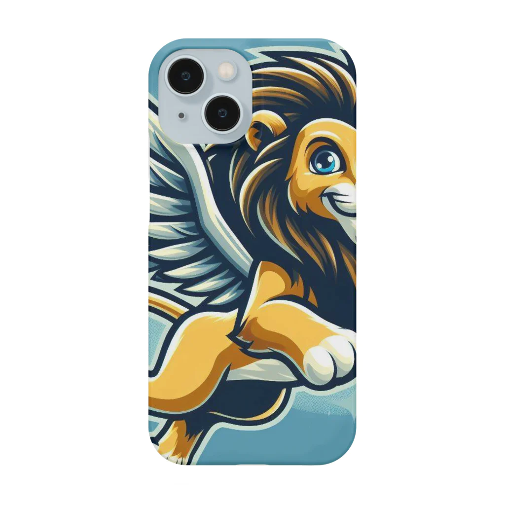 ゆゆゆの翼の生えたライオン Smartphone Case